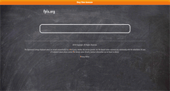 Desktop Screenshot of fpls.org